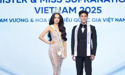 Hoa hậu Võ Cao Kỳ Duyên và nam vương Hà Quang Trung đại diện Việt Nam thi Miss - Mister Supranational Vietnam 2025