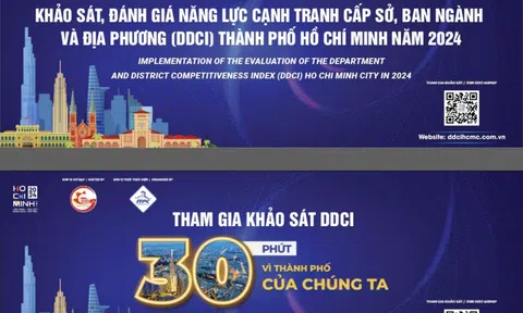 Thành phố Hồ Chí Minh triển khai khảo sát DDCI năm 2024