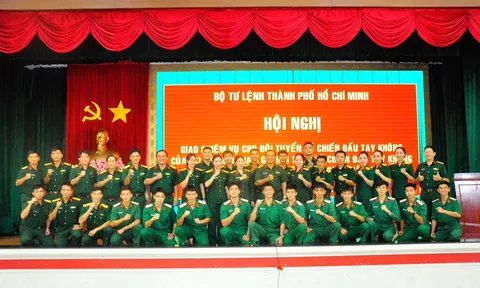 Đội tuyển Bộ Tư lệnh TP.HCM: Mồ hôi đổ ở thao trường, huy chương chờ trên sàn đấu