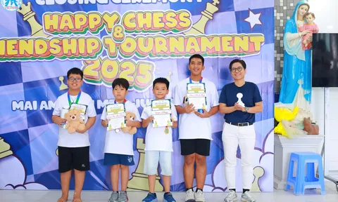 DẤU ẤN MÙA 4 CỦA DỰ ÁN QUÂN CỜ HẠNH PHÚC KHÉP LẠI BẰNG GIẢI HAPPY CHESS & FRIENDSHIP 2025