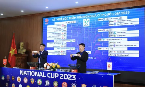 Sài Gòn bỏ giải, BTC thống nhất không bốc thăm lại Cup Quốc gia 2023
