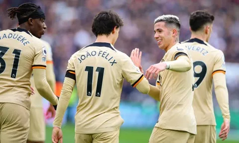 Enzo và Felix tỏa sáng, Chelsea vẫn không thể vượt ải West Ham