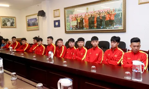 U20 Việt Nam được 'tiếp lửa' trước VCK U20 châu Á