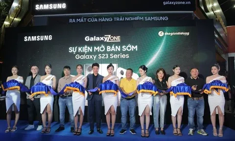 Samsung kết hợp Thế Giới Di Động ra mắt chuỗi cửa hàng Galaxy Zone, chính thức mở bán sớm Galaxy S23 Series