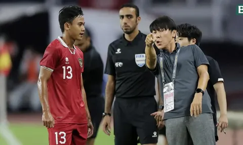 HLV Shin Tae Yong 'nổi đóa' vì cầu thủ Indonesia không biết ghi bàn