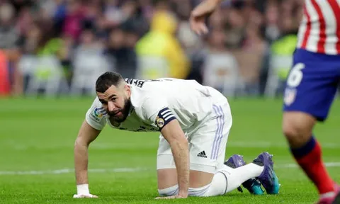Được đá hơn người, Real vẫn có trận đấu thất vọng trước Atletico