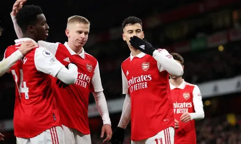 'Hủy diệt' Everton, Arsenal khẳng định tham vọng vô địch Ngoại hạng Anh