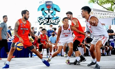 Lịch thi đấu giải bóng rổ VBA 3x3 prime 2023 chặng 1