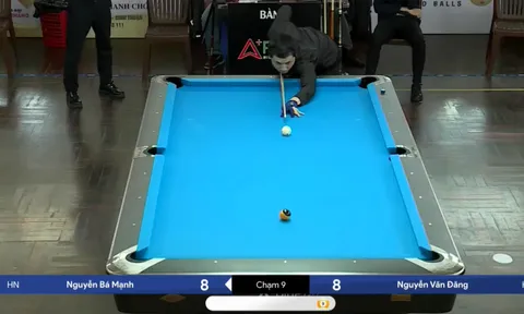 Thắng nghẹt thở Văn Đãng, Bá Mạnh vào chung kết pool 9 bi VĐQG 2023