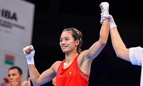 Nguyễn Thị Tâm 'tạo địa chấn', vào chơi chung kết Boxing nữ VĐTG 2023