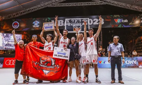 Thang Long Warriors lần 2 vô địch chặng tại VBA 3x3 Prime 2023