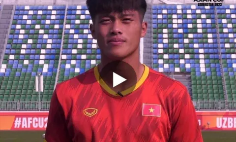 VIDEO: Người hùng U20 Việt Nam phô diễn kỹ năng siêu đỉnh khiến AFC trầm trồ