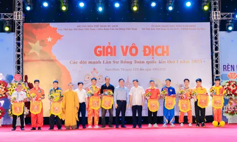 Khai mạc Giải Vô địch các đội mạnh Lân Sư Rồng Toàn quốc lần thứ I năm 2025