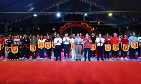 Khai mạc Giải vô địch trẻ Võ cổ truyền Quốc gia 2025: Gần 900 võ sĩ tranh tài tại Thanh Hóa