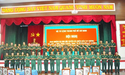 Đội tuyển Bộ Tư lệnh TP.HCM sẵn sàng chinh phục Hội thao võ chiến đấu tay không Toàn quân 2025