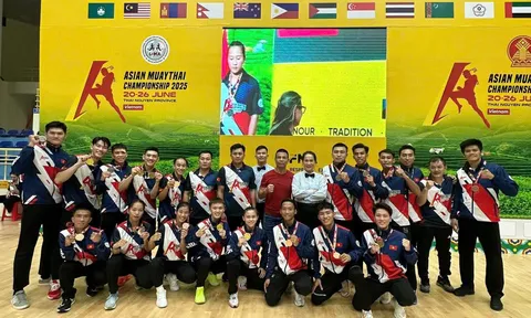 Muay Việt Nam giành nhất toàn đoàn tại Giải Vô địch Châu Á 2025