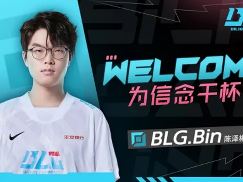 Chuyển nhượng LPL: Bilibili Gaming chào đón đường trên Bin và nói lời chia tay với xạ thủ Uzi