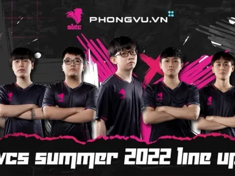 SBTC Esports chốt sổ đội hình VCS mùa Hè 2022