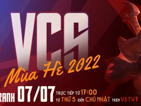 LMHT: Lịch thi đấu VCS mùa Hè 2022 mới nhất
