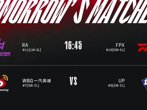 Lịch thi đấu LPL hôm nay ngày 29/6: WBG tiến vào top 5?
