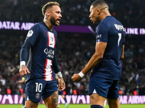 Neymar-Mbappe ăn ý lạ thường, PSG 'vượt khó' tại siêu kinh điển nước Pháp
