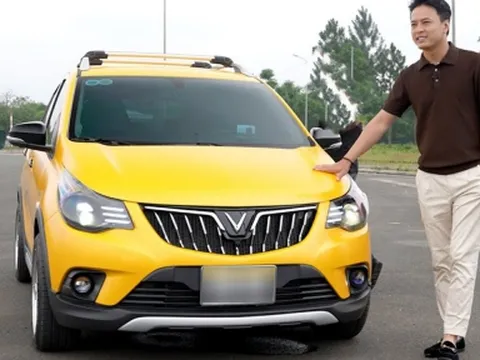 Hồng Đăng chi 400 triệu độ xe VinFast Fadil tặng vợ khiến dân mạng thán phục
