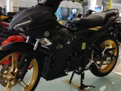 Cận cảnh Yamaha Exciter 155 VVA bản giới hạn tại đại lý, giá 51,99 triệu đồng
