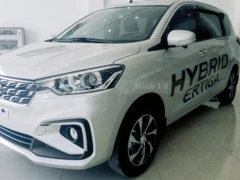 Suzuki Ertiga Sport hybrid 2022 bất ngờ về đại lý, đối thủ đáng gờm của Xpander, Veloz