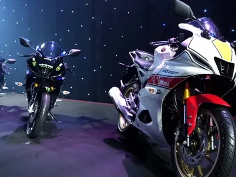 Yamaha chính thức ra mắt 3 mẫu xe mới: R15 V4 “gây sốt” với khách Việt