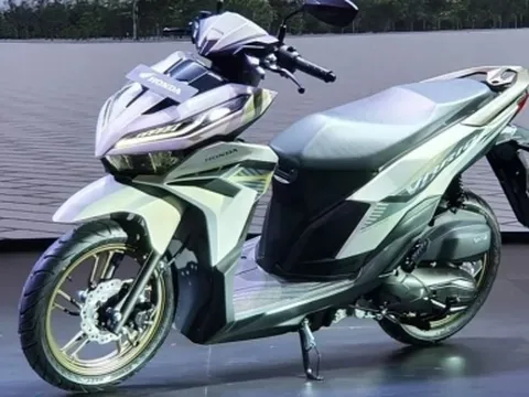 Ảnh thực tế Honda Vario 125 2023 vừa ra mắt: thêm trang bị, diện mạo mới