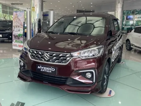 Suzuki Ertiga hybrid chốt lịch ra mắt vào 28/9, giá dự dự kiến từ 539 triệu đồng