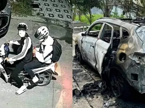 Bắt 2 thanh niên được thuê đốt ô tô hơn 1 tỷ để nhận 5 triệu đồng