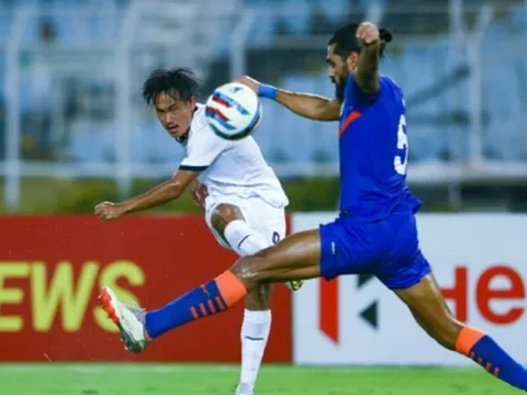 Không tạo được bất ngờ, Campuchia dễ dàng bị đội hạng 106 FIFA hạ gục