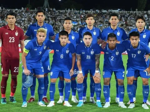 ĐT Thái Lan chưa thể đuổi kịp Việt Nam trên BXH FIFA