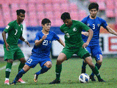 Trực tiếp U23 Uzbekistan vs U23 Ả Rập Xê Út, 20h00 ngày 19/6