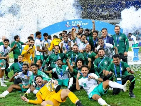 U23 Ả Rập Xê Út nhận 'thưởng khủng' sau chức vô địch U23 châu Á 2022