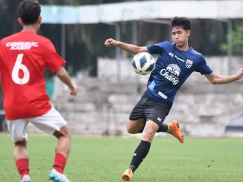 Bị đội hạng 3 cầm hòa, U19 Thái Lan lại gây thất vọng trước giải AFF