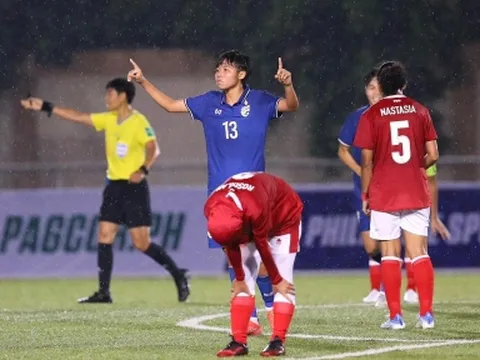 Thắng tưng bừng Indonesia, ĐT Thái Lan khởi đầu hoàn hảo ở AFF Cup nữ