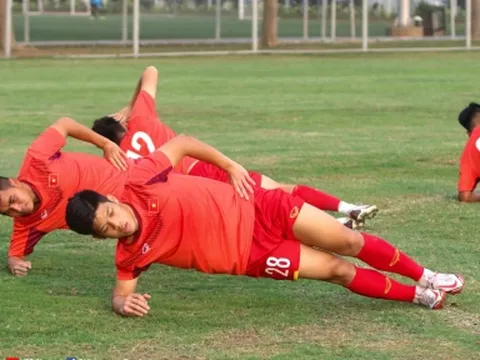 U19 Việt Nam tập hồi phục, tự tin chờ đối thủ ở bán kết