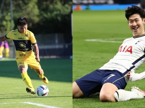 Thi đấu cho Pau FC, Quang Hải được xếp 'chung mâm' với Son Heung Min