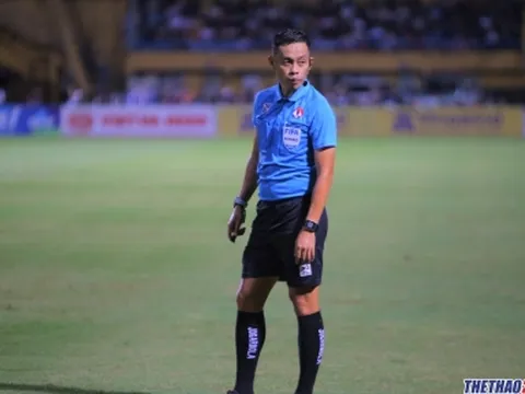 Hết án treo còi, trọng tài 'số 1 Việt Nam' chưa được bắt chính ở V-League
