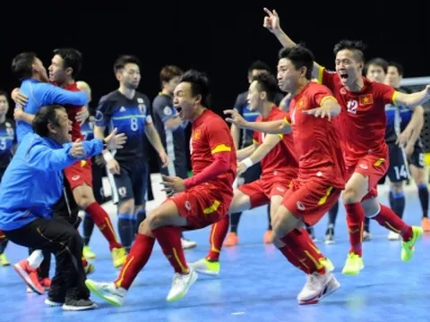 Trực tiếp futsal Việt Nam vs futsal Nhật Bản, 18h00 hôm nay 2/10