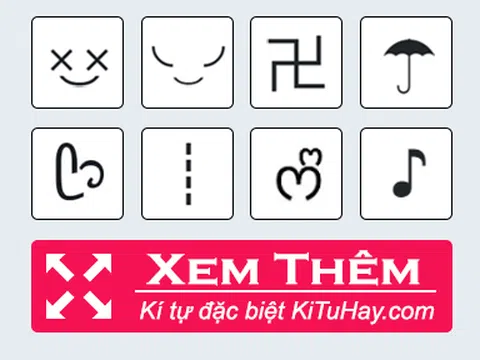 Xu hướng tạo nickname bằng kí tự đặc biệt tại app KiTuHay