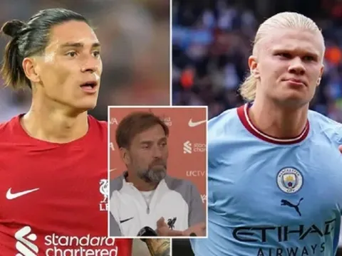 Nunez có thể ghi bàn nhiều như Haaland nếu chơi cho Man City