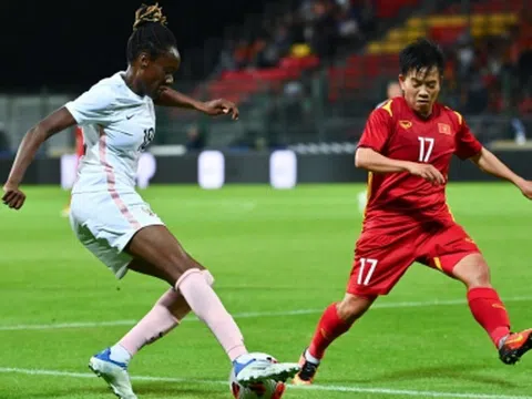 ĐT nữ Việt Nam nhận thất bại đậm trước đội bóng số 3 thế giới