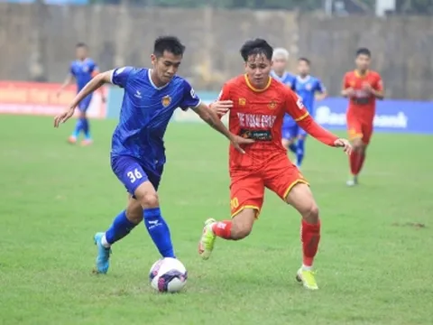 Giải hạng Nhất Quốc gia 2022: Cựu vương V-League gặp khó