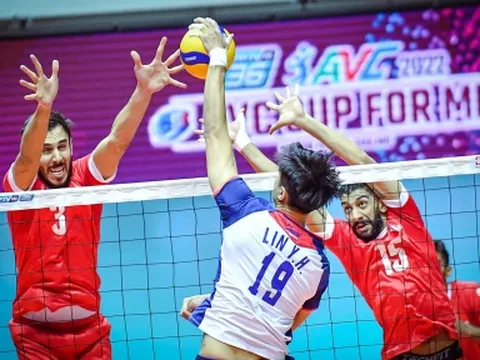 Lịch thi đấu Cúp bóng chuyền nam Châu Á 2022 hôm nay, ngày 8/8