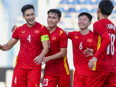 U23 Việt Nam hiên ngang vào tứ kết giải U23 châu Á 2022