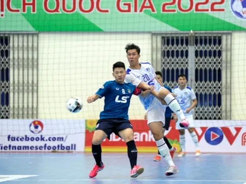 Kết quả thi đấu giải futsal HD Bank VĐQG 2022: ĐKVĐ Thái Sơn Nam trận thứ hai liên tiếp bị chia điểm