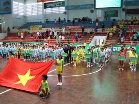 VCK Giải bóng đá Nhi đồng toàn quốc: Hấp dẫn ngày khai hội lứa tuổi U11